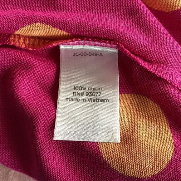 JCP polka dot top medium/small.  0624 - Picture 8 of 8